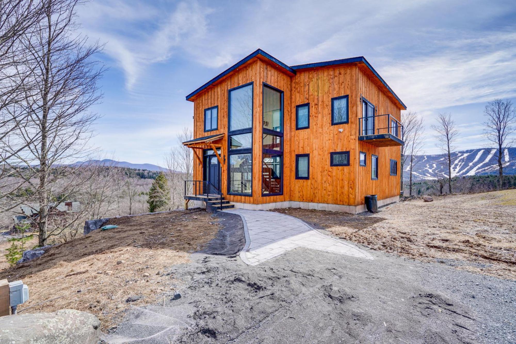 Custom Windham Mtn Villa With Pool, Theater And Views! Екстер'єр фото